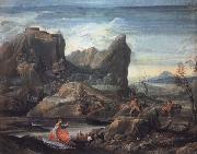 CARRACCI, Agostino Landscape with Bathers china oil painting artist